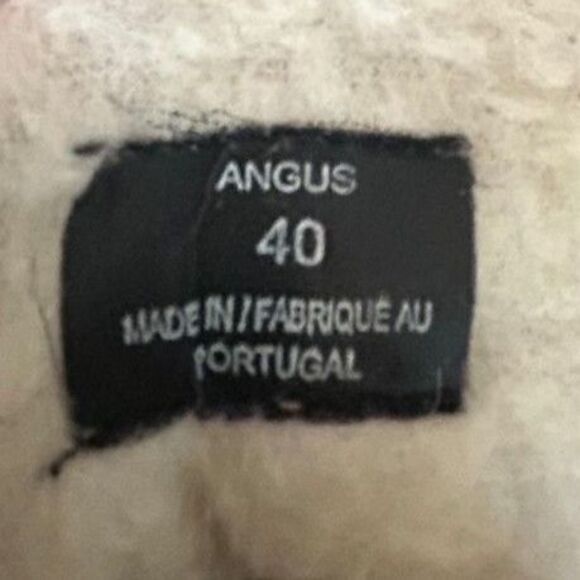 Bos & Co Angus Boots, Size 40 (US size 9), red seude - Picture 6 of 8